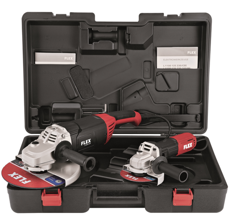 Flex Winkelschleifer SET 230 mm & 125 mm